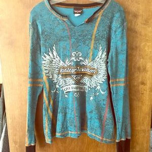 Harley Davidson long sleeve shirt